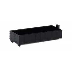 PREMIUM LINE HOOKLIFT CONTAINER BLACK 15M3