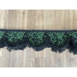 Frange Danois Vert fils noirs