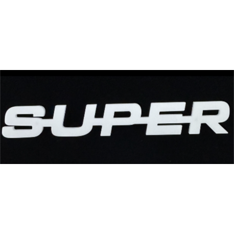SUPER BLANC AVEC VIS DE MONTAGE SUPER BLANC AVEC VIS DE MONTAGE