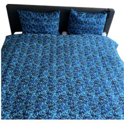 HOUSSE DE COUETTE 2 PERSONNES DANOIS BLEU 200X220 CM