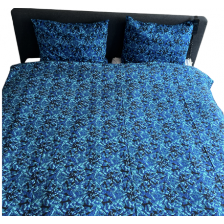 HOUSSE DE COUETTE 2 PERSONNES DANOIS BLEU 200X220 CM