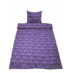 HOUSSE DE COUETTE 1 PERSONNE DANOIS VIOLET 140X200