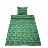 HOUSSE DE COUETTE 1 PERSONNE DANOIS VERT 140X200