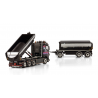 HAUGEN VOLVO FH4 SLEEPER CAB 8X4 RIGED DRAWBAR TRUCK WITH HOOKLIFT SYSTEM - 3 AXLE + ASPHALT CONTAINER