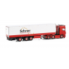 SCHRIER INTERNATIONAAL TRANSPORT SCANIA R NORMAL CR20N 6X2 TWIN STEER REEFER TRAILER - 3 AXLE
