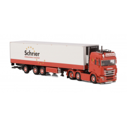 SCHRIER INTERNATIONAAL TRANSPORT SCANIA R NORMAL CR20N 6X2 TWIN STEER REEFER TRAILER - 3 AXLE