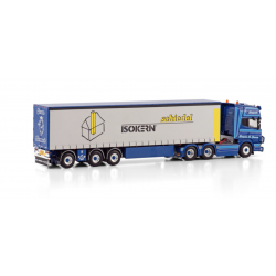 RASMUS K JENSEN SCANIA R4 TOPLINE 6X2 TAG AXLE CURTAINSIDE TRAILER - 3 AXLE