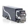 KANDT B.V. SCANIA R4 TOPLINE 6X2 TAG AXLE RIGED BOX TRUCK