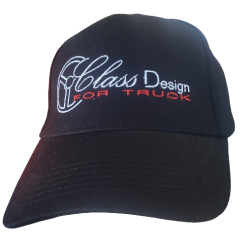 CASQUETTE CLASS DESIGN NOIR