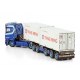 VAN WONDEREN BEESD B.V. SCANIA S NORMAL CS20N 4X2 2CONNECT COMBI TRAILER - 2+3 AXLE + 2X 20FT CONTAINER