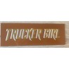 PLAQUE TRUCKER GIRL OR