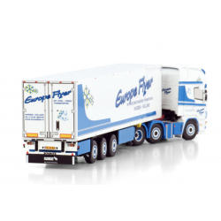 EUROPE FLYER SCANIA R4 TOPLINE 6X2 TWINSTEER REEFER TRAILER - 3 AXLE