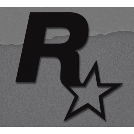 STICKERS ROCKSTAR NOIR STICKERS ROCKSTAR NOIR
