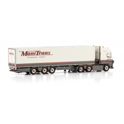 MANITRANS VOLVO FH3 GLOBETROTTER XL 6X2 TAG AXLE REEFER TRAILER - 3 AXLE