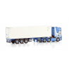 HANS LUBRECHT BV SCANIA R4 TOPLINE 6X2 TWINSTEER CONTAINER TRAILER - 3 AXLE WITH 40FT REEFER CONTAINER