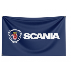 DRAPEAU SCANIA BLEU MARINE 90x150cm