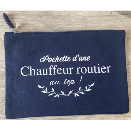 POCHETTE D'UNE CHAUFFEUR ROUTIER AU TOP ! POCHETTE D'UNE CHAUFFEUR ROUTIER AU TOP !