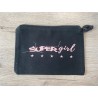 POCHETTE CLASS DESIGN FOR TRUCKER GIRL NOIR/ROSE