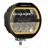 Feu longue portée rond à Leds Black Series avec feu de position blanc ou orange - 10/30 Volts - IP68/69K