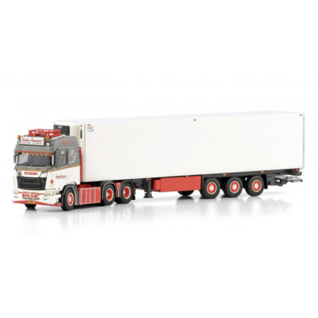 DE KRAKER SCANIA R NORMAL CR20N 6X2 TAG AXLE REEFER TRAILER - 3 AXLE
