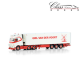 GIEL VAN DER VOORT VOLVO FH4 GLOBETROTTER 6X2 TAG AXLE REEFER TRAILER - 3 AXLE