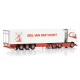 GIEL VAN DER VOORT VOLVO FH4 GLOBETROTTER 6X2 TAG AXLE REEFER TRAILER - 3 AXLE