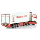 GIEL VAN DER VOORT VOLVO FH4 GLOBETROTTER 6X2 TAG AXLE REEFER TRAILER - 3 AXLE