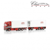 N.C. CHRISTENSEN & SONNER SCANIA R HIGHLINE CR20H RIGED REEFER TRUCK 6X2 TAG AXLE RIGED REEFER DRAWBAR TURNTABLE TRAILER - 3 ...