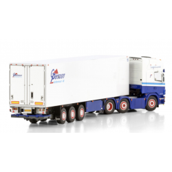 G. PERSOON SCANIA 4 SERIES TOPLINE 6X2 TWIN STEER REEFER TRAILER - 3 AXLE