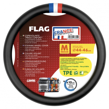 COUVRE VOLANT FRANCE TAILLE M 44-46 COUVRE VOLANT FRANCE TAILLE M 44-46