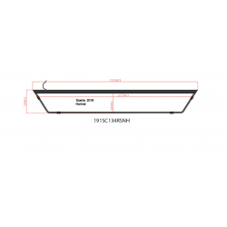 ENSEIGNE LUMINEUSE EXTRA PLATE SCANINA NG ECLAIRAGE ORANGE