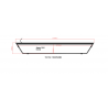 ENSEIGNE LUMINEUSE EXTRA PLATE SCANINA NG ECLAIRAGE ORANGE