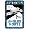 (Pré-commande) STICKERS ANGLES-MORTS DANOIS BLEU