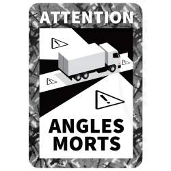 (Pré-commande) STICKERS ANGLES-MORTS DANOIS GRIS