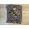 RIDEAUX ALCANTARA MARRON REBORDS DANOIS MARRON