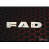 Logo de calandre PlexiGlass Noir pour DAF 2022 Illuminé