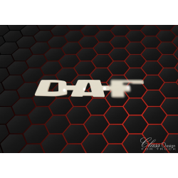 EMBLEME DAF BLANC