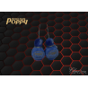 DÉS POPPY BLEU A SUSPENDRE VENDUS SANS VENTOUSE