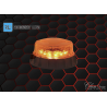 Gyrophare orange multi-effets Slim Heavy-Duty à Leds