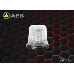 Gyrophare LED 12-24V - CRISTAL / ROUGE