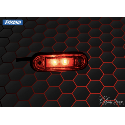 Feu de position encastré Rouge