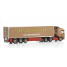 TONERUD SCANIA 4 SERIES FLAT ROOF 6X2 TAG AXLE REEFER TRAILER - 3 AXLE