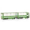 VAN DIJK LIVESTOCK SCANIA R HIGHLINE CR20H 6X2 TAG AXLE RESIN COMBI - 6 AXLE