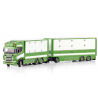 VAN DIJK LIVESTOCK SCANIA R HIGHLINE CR20H 6X2 TAG AXLE RESIN COMBI - 6 AXLE