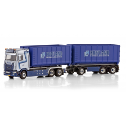 HOFFLAND BV SCANIA S NORMAL CS20N RIGED TRUCK WITH HOOKLIFT SYSTEM 6X2 TAG AXLE RIGED TRUCK DRAWBAR WITH HOOKLIFT SYSTEM - 3 ...