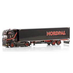 NORDPAL SCANIA R6 TOPLINE 4X2 BOX TRAILER - 2 AXLE