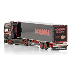 NORDPAL SCANIA R6 TOPLINE 4X2 BOX TRAILER - 2 AXLE