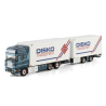 JAN ZWARTEVELD SCANIA 4 SERIES TOPLINE 6X2 TAG AXLE SCANIA R4 TOPLINE RIGED REEFER TRUCK 6X2 TAG AXLE RIGED REEFER DRAWBAR CE...