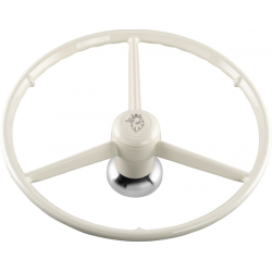 VOLANT 3 BRANCHES - 53CM - SCANIA NG/R-SÉRIE - GRIS