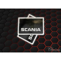 Bavette moyenne scania 3D Noir/Blanc
